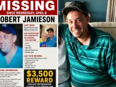 Mistério quando o pai da Flórida desaparece no deserto da Califórnia Robert Jamieson com duas mulheres, provavelmente membros da família.