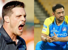 Mitchell McClenaghan diz que o CSK deve trazer MS Dhoni como um `jogador de impacto` Mitchell McClenaghan diz que o CSK deve trazer MS Dhoni como um `jogador de impacto`