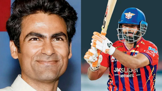 Mohammad Kaif quer que Rishabh Pant leia melhor a situação do jogo enquanto rebate
