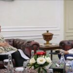 Momen Seskab Teddy Silaturahmi Idul Fitri ke Wapres Gibran di Istana