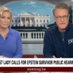 A primeira-dama Melania Trump fala na Casa Branca em 9 de abril de 2026. (Mandel NGAN/AFP via Getty Images)