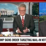 Joe Scarborough e Mika Brzezinski apresentam a edição de 30 de março de 2026 do