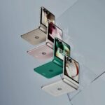 Telefone estilo Razr Flip da Motorola