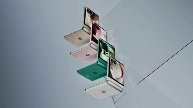 Telefone estilo Razr Flip da Motorola