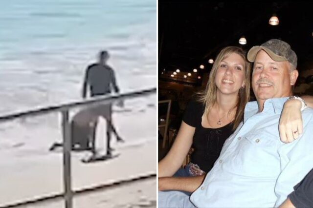 Mulher entra em ação para salvar nadador em dificuldades - apenas para descobrir que ele é procurado por duplo homicídio
