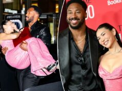 Myles Garrett e Chloe Kim compartilham o adorável momento no tapete vermelho no Time 100 Gala Myles Garrett e Chloe Kim compartilham o adorável momento no tapete vermelho no Time 100 Gala