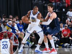 Na vitória dos Warriors, Al Horford fez ‘uma das coisas mais difíceis do esporte’ Al Horford segura a bola durante o jogo contra o LA Clippers.