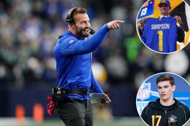 Não se engane, Sean McVay, Rams acertou com Ty Simpson
