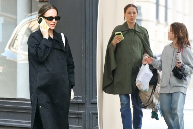 Natalie Portman está grávida do bebê nº 3, o primeiro com o parceiro Tanguy Destable
