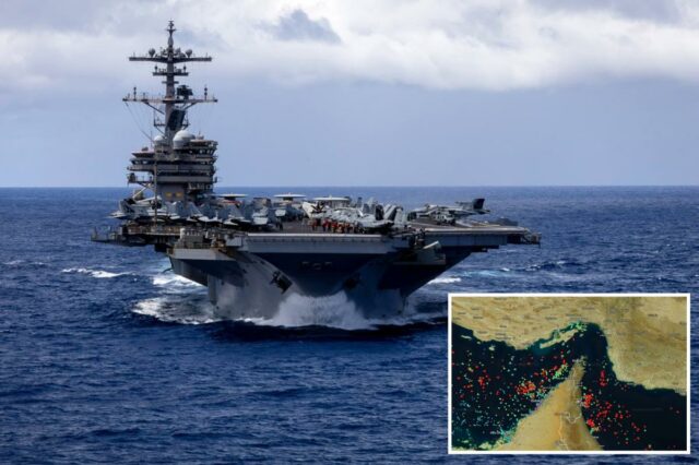 Navios da 'frota sombra' ligados ao Irã passam pelo Estreito de Ormuz
