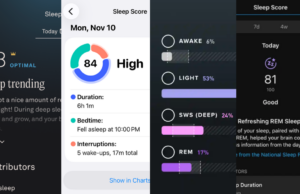 Nem todas as pontuações de sono são criadas iguais Oura Ring 4 - Prata - Tamanho 9 - Anel inteligente - Tamanho primeiro com kit de dimensionamento Oura Ring 4 - Monitoramento do sono vestível - Frequência cardíaca - Rastreador de fitness - Até 8 dias de vida útil da bateria