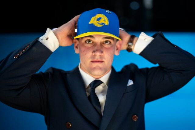 Los Angeles Rams QB Ty Simpson