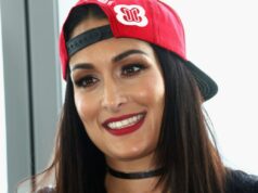 Nikki Bella é Miss WrestleMania após decisão de lesão de última hora: relatório The Bella Twins visit SiriusXM Studios.