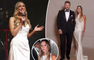 Nikki Glaser critica brutalmente Victoria Beckham na gala do Time100: ‘O que é preciso para fazer você sorrir?’ Nikki Glaser critica brutalmente Victoria Beckham na gala do Time100: 'O que é preciso para fazer você sorrir?'