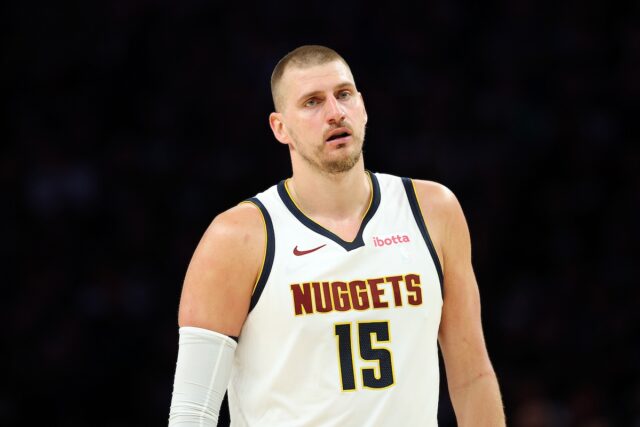 Denver Nuggets star Nikola Jokic against Minnesota Timberwolves