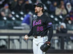 Nolan McLean do Mets tentando corrigir a tendência no final começa com os rebatedores ‘se ajustando’ O arremessador titular do New York Mets, Nolan McLean, reage após desistir de um home run de duas corridas.
