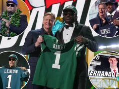 Notas da primeira rodada do Draft da NFL de 2026 para cada seleção Notas da primeira rodada do Draft da NFL de 2026 para cada seleção