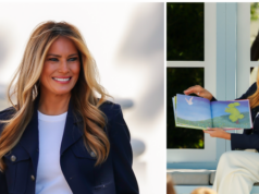 Notas de moda: Melania Trump apresenta rolinho anual de ovos de Páscoa na Náutica Ralph Lauren Notas de moda: Melania Trump apresenta rolinho anual de ovos de Páscoa na Náutica Ralph Lauren