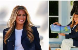 Notas de moda: Melania Trump apresenta rolinho anual de ovos de Páscoa na Náutica Ralph Lauren Notas de moda: Melania Trump apresenta rolinho anual de ovos de Páscoa na Náutica Ralph Lauren