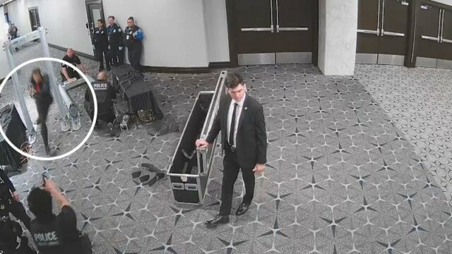 Nova CCTV divulgada sobre violação do jantar dos correspondentes da Casa Branca
