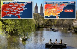 Nova York pode ver calor recorde esta semana, com temperaturas mais de 30 graus acima da média Nova York pode ver calor recorde esta semana, com temperaturas mais de 30 graus acima da média