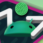 Ilustração de um Google Pixel e um telefone Samsung tocando juntos para compartilhar arquivos, com um grande ícone do Quick Share em primeiro plano.