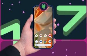O Android 17 está se tornando o sistema operacional minimalista definitivo – se você souber quais botões usar Tela do smartphone com o logotipo do Android 17 e um widget At a Glance mostrando um ícone de exclusão vermelho.
