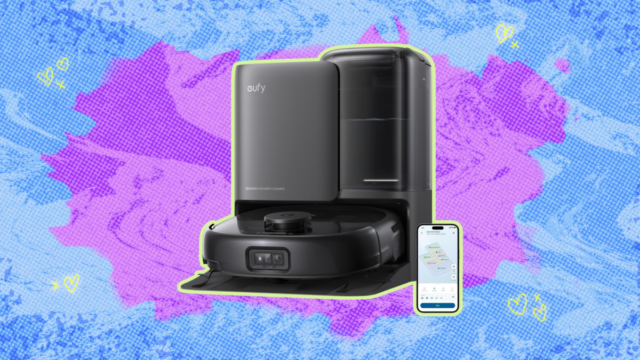 Robô aspirador e esfregão Eufy E25 HydroJet System