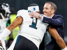 O GM dos Eagles, Howie Roseman, responde ao relatório calunioso de Jalen Hurts da ESPN Philadelphia Eagles QB Jalen Hurts and GM Howie Roseman