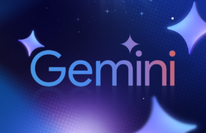 O Google acaba de tornar o Gemini muito mais útil no Mac Um fundo azul claro com ícones coloridos de Gêmeos.