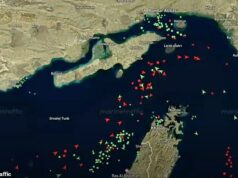 O Irã diz que fechou o Estreito de Ormuz novamente depois que os EUA se recusaram a remover o bloqueio, enquanto Trump ameaça retomar os bombardeios O site de rastreamento MarineTraffic mostra vários navios que parecem estar se movendo pela hidrovia