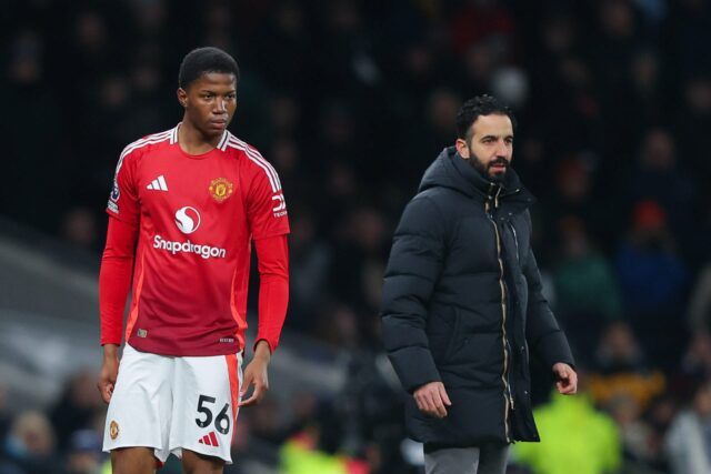 O Man Utd concorda com a avaliação de Amorim sobre Chido Obi, mas abordou sua 'frustração' de forma diferente
