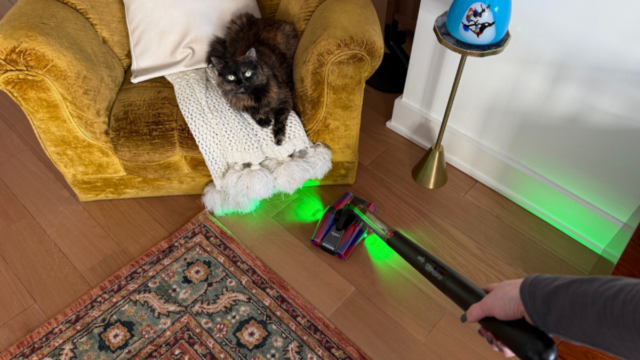 Aspirador sem fio Dyson PencilVac Fluffycones