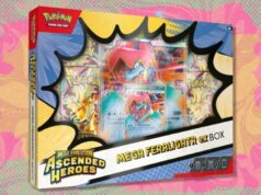 O Pokémon TCG Ascended Heroes Mega Feraligatr ex Box atinge preço recorde na Amazon O Pokémon TCG Ascended Heroes Mega Feraligatr ex Box atinge preço recorde na Amazon