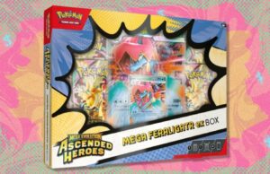 O Pokémon TCG Ascended Heroes Mega Feraligatr ex Box atinge preço recorde na Amazon O Pokémon TCG Ascended Heroes Mega Feraligatr ex Box atinge preço recorde na Amazon