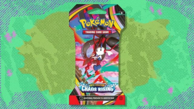 O Pokémon TCG Chaos Rising Booster Pack chegou mais perto do preço de mercado na Amazon – compre por menos de US$ 13
