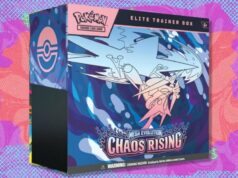 O Pokémon TCG Chaos Rising Elite Trainer Box está com preço reduzido na Amazon – economize mais de US $ 10 O Pokémon TCG Chaos Rising Elite Trainer Box está com preço reduzido na Amazon - economize mais de US $ 10