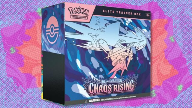 O Pokémon TCG Chaos Rising Elite Trainer Box está com preço reduzido na Amazon - economize mais de US $ 10
