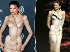 O Schiaparelli moldado no corpo de Zendaya divide os fãs no CinemaCon: ‘Skin suit’ ou ‘Spectacular’? O Schiaparelli moldado no corpo de Zendaya divide os fãs no CinemaCon: ‘Skin suit’ ou ‘Spectacular’?
