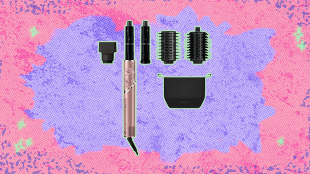 Sistema de modelagem e secagem de ar Shark FlexStyle, escova poderosa para secador de cabelo e multiestilizador com modeladores automáticos, acessório concentrador e bolsa de armazenamento, Blossom Bliss, HD432RS