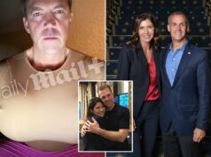 O amante de Kristi Noem, Corey Lewandowski, está ao lado dela depois que fotos do fetiche travestido do marido vazaram O amante de Kristi Noem, Corey Lewandowski, está ao lado dela depois que fotos do fetiche travestido do marido vazaram