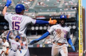 O ataque do Mets acorda tarde para se recuperar dos Giants pela terceira vitória consecutiva O ataque do Mets acorda tarde para se recuperar dos Giants pela terceira vitória consecutiva