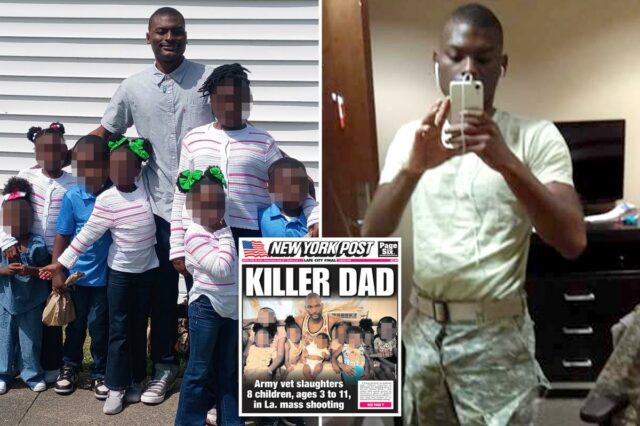 O atirador da Louisiana, Shamar Elkins, já foi condenado por disparar uma arma perto da escola
