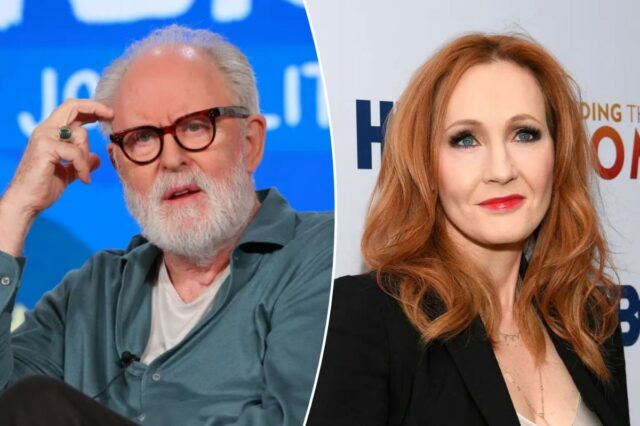 O ator de 'Harry Potter', John Lithgow, diz que as opiniões trans de JK Rowling foram 'distorcidas e deturpadas'
