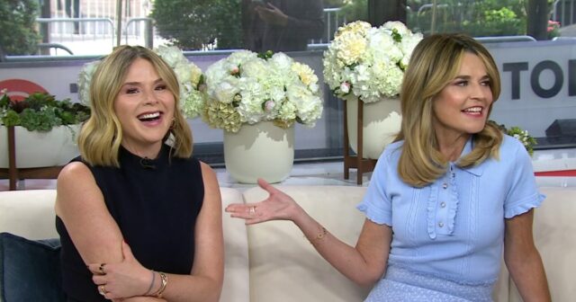 Jenna Bush Hager entrevista o elenco de 