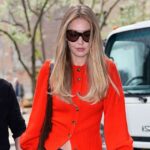 O cardigã vermelho de Gigi Hadid é uma tendência de supermodelo que define o estilo de primavera