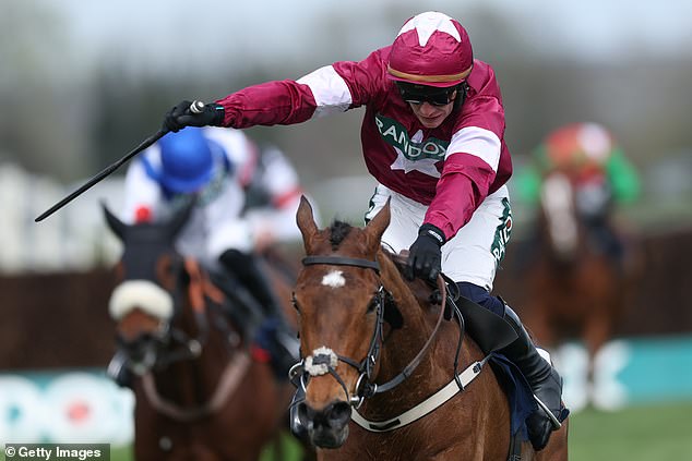 O cavalo Aintree Gold Dancer é abatido no Dia das Gold Dancer morreu em Aintree após ser abatido - momentos depois de vencer sua corrida