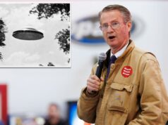 O deputado do Tennessee, Tim Burchett, diz que viu fotos de OVNIs, vídeos que ‘desafiam’ a lógica O deputado do Tennessee, Tim Burchett, diz que viu fotos de OVNIs, vídeos que 'desafiam' a lógica