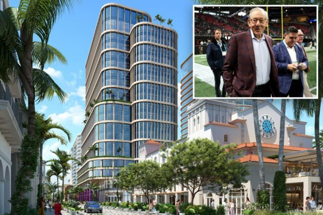 O desenvolvedor de Nova York, Stephen Ross, está de olho em West Palm Beach
