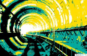 O desenvolvedor do WireGuard VPN não pode enviar atualizações de software depois que a Microsoft bloqueia a conta an illustration of an underground tunnel gong bending around a corner to the left using mostly green, yellow and black, with the light of the tunnel exit in the near distance